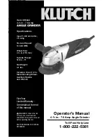 Klutch 399444 Operator'S Manual preview