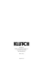 Предварительный просмотр 15 страницы Klutch 49462 Owner'S Manual