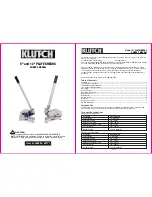 Предварительный просмотр 1 страницы Klutch 49698 Owner'S Manual