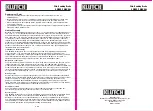 Preview for 4 page of Klutch 49699 Owner'S Manual