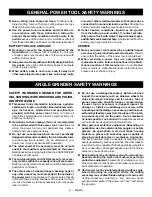 Preview for 4 page of Klutch NT18G Operator'S Manual