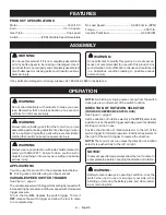 Preview for 6 page of Klutch NT18IW Operator'S Manual