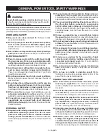 Preview for 3 page of Klutch NT1D Operator'S Manual