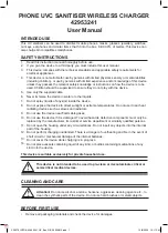 Preview for 1 page of KMART 42953241 User Manual