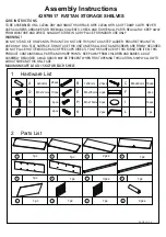 KMART 42979517 Assembly Instructions Manual предпросмотр