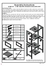 KMART 42986140 Assembly Instructions предпросмотр