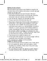 Preview for 2 page of KMART 43078004 User Manual