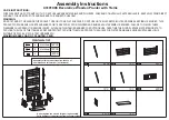 Preview for 1 page of KMART 43191086 Assembly Instructions