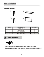 Preview for 10 page of KMART Essential Garden BARTLETT 4 PC SLING SEATING SET Use & Care Manual