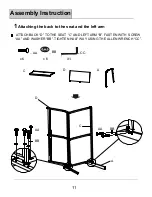 Предварительный просмотр 11 страницы KMART Essential Garden BARTLETT 4 PC SLING SEATING SET Use & Care Manual