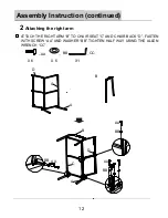 Предварительный просмотр 12 страницы KMART Essential Garden BARTLETT 4 PC SLING SEATING SET Use & Care Manual