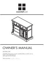 Предварительный просмотр 1 страницы KMART EssentialHome 6970107991638 Owner'S Manual