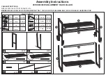 KMART MESH GARMENT RACK BLACK Assembly Instructions preview