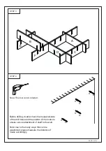 Предварительный просмотр 3 страницы KMART MODULAR WALL SHELF 42889908 Assembly Instructions