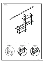 Предварительный просмотр 4 страницы KMART MODULAR WALL SHELF 42889908 Assembly Instructions