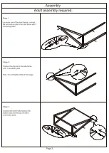 Предварительный просмотр 2 страницы KMART NURSERY CLOTHES RACK Instruction Manual