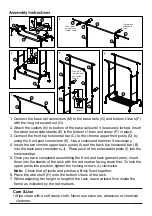 Preview for 2 page of KMART Parallel Garment Rack Assembly Instructions