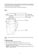 Предварительный просмотр 3 страницы KMART Pitcher Use And Safety Instructions