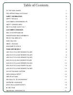 Preview for 4 page of KMC Controls 56 Series Owner'S Manual And Parts Book