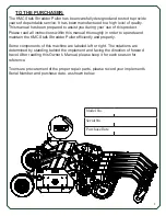 Preview for 6 page of KMC Controls 56 Series Owner'S Manual And Parts Book