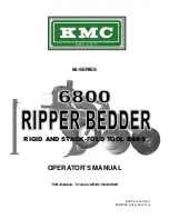 KMC Controls 68 Series Operator'S Manual preview