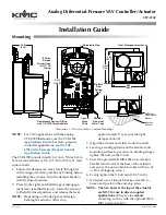 KMC Controls CSP-4702 Installation Manual preview