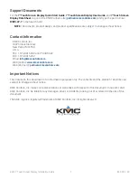 Preview for 7 page of KMC Controls DISPLAY-7 Installation Manuals