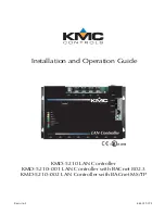 KMC Controls KMD-5210 Installation And Operation Manual preview