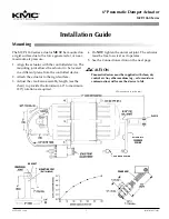 KMC Controls MCP-1060 Series Installation Manual предпросмотр