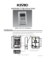 KMC Controls NetSensor KMD-1101 Installation & Operation Manual preview