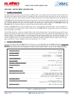 Preview for 4 page of KMC Controls rc allen instruments RCA 2610-P Series Installation & Operation Manual