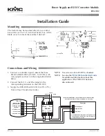 KMC Controls REE-2002 Installation Manual preview