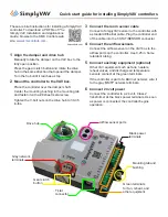 KMC Controls SimplyVAV BAC-8000 Series Quick Start Manual For Installing предпросмотр