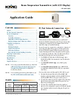 KMC Controls STE-6012 Application Manual preview