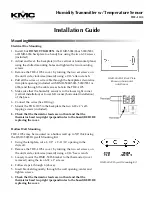 Предварительный просмотр 1 страницы KMC Controls THE-1105 Installation Manual