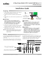 KMC Controls VEB-4303-SDL Series Installation Manual preview