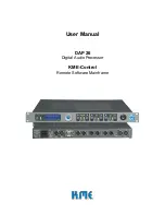 Предварительный просмотр 1 страницы KME DAP 26 User Manual