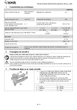 Preview for 8 page of KMR 12100534 Instructions Manual