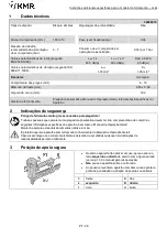 Предварительный просмотр 38 страницы KMR 12100534 Instructions Manual