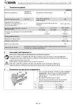 Предварительный просмотр 40 страницы KMR 12100534 Instructions Manual