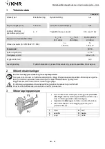 Предварительный просмотр 44 страницы KMR 12100534 Instructions Manual