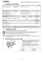 Preview for 14 page of KMR 12100556 Instructions Manual