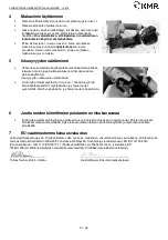 Preview for 23 page of KMR 12100556 Instructions Manual