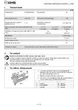 Preview for 16 page of KMR 12100565 Additional Instructions