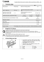 Предварительный просмотр 32 страницы KMR 12100578 Instructions Manual