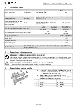 Предварительный просмотр 36 страницы KMR 12100578 Instructions Manual