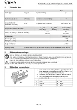 Предварительный просмотр 50 страницы KMR 12100578 Instructions Manual