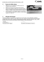 Preview for 37 page of KMR 12100582 Instructions Manual