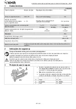 Preview for 38 page of KMR 12100582 Instructions Manual