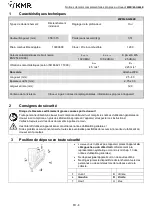 Предварительный просмотр 8 страницы KMR 12100702 Additional Instructions